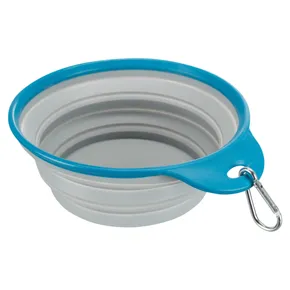 Reise-Silikonschüssel mit festem Rand 1 l/18 cm